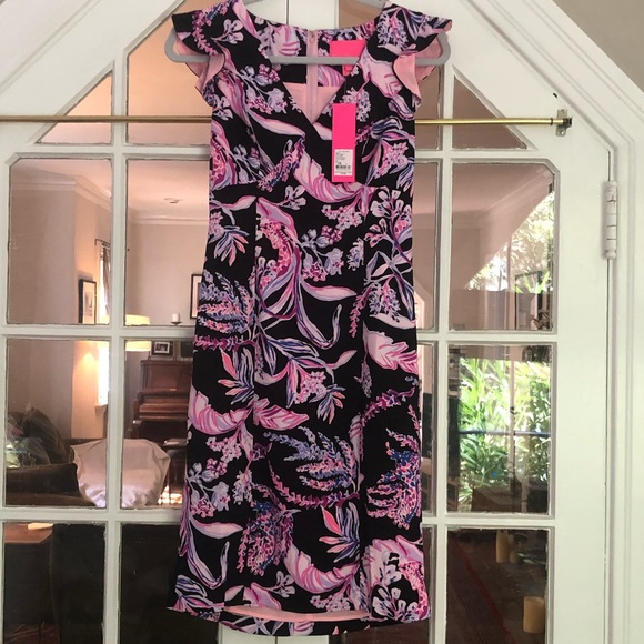 Lilly Pulitzer Mina Shift Dress Wild Within - Picture 4 of 11